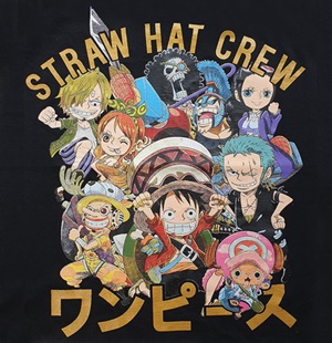 DOP-1115-BK-L เสื้อยืดวันพีซ ลาย Stampede SHC สีดำ 1 DOP-1115-BK-L เสื้อยืดวันพีซ ลาย Stampede SHC สีดำ 1