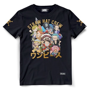 DOP-1115-BK-XL เสื้อยืดวันพีซ ลาย Stampede SHC สีดำ DOP-1115-BK-XL เสื้อยืดวันพีซ ลาย Stampede SHC สีดำ