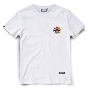 DOP-1118-WH-L เสื้อยืดวันพีซ ลาย Stampede สีขาว DOP-1118-WH-L เสื้อยืดวันพีซ ลาย Stampede สีขาว