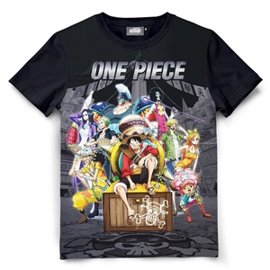 DOP-1126-XXL เสื้อยืดวันพีซ ลาย Sub-Stampede สีดำ DOP-1126-XXL เสื้อยืดวันพีซ ลาย Sub-Stampede สีดำ