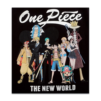 T-Shirt Onepiece : DOP-451-BR-XL The new world สีดำ 0 T-Shirt Onepiece : DOP-451-BR-XL The new world สีดำ 0