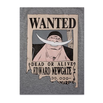 T-Shirt Onepiece : DOP-468-G-XL Wanted Edward สีเทา 0 T-Shirt Onepiece : DOP-468-G-XL Wanted Edward สีเทา 0
