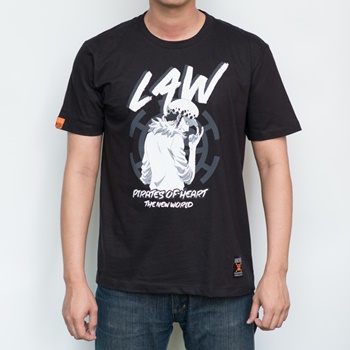 DOP-394-B-XL T-Shirt Onepiece Law สีดำ 0 DOP-394-B-XL T-Shirt Onepiece Law สีดำ 0