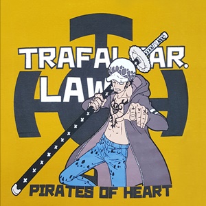 DOP-631-YE-XL เสื้อยืดวันพีซ ลาย Law สีเหลือง 1 DOP-631-YE-XL เสื้อยืดวันพีซ ลาย Law สีเหลือง 1