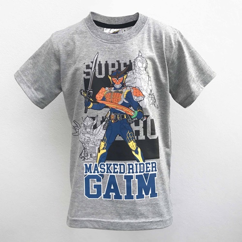 GMT2-004-G-10 เสื้อยืดเด็ก Masked Rider Gaim005 สีเทา Size 10 0 GMT2-004-G-10 เสื้อยืดเด็ก Masked Rider Gaim005 สีเทา Size 10 0