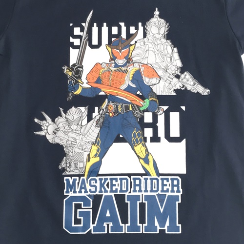 GMT2-004-N-6 เสื้อยืดเด็ก Masked Rider Gaim005 สีกรม Size 6 2 GMT2-004-N-6 เสื้อยืดเด็ก Masked Rider Gaim005 สีกรม Size 6 2