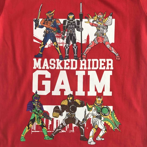 GMT2-005-R-10 เสื้อยืดเด็ก Masked Rider Gaim005 สีแดง Size 10 2 GMT2-005-R-10 เสื้อยืดเด็ก Masked Rider Gaim005 สีแดง Size 10 2