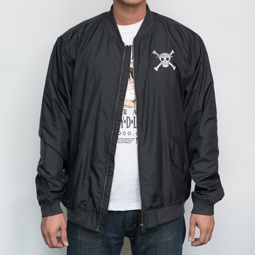 DOP-502-B-XL Jacket ผ้าร่ม Luffy สีดำ 0 DOP-502-B-XL Jacket ผ้าร่ม Luffy สีดำ 0