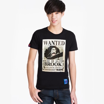 DOP-483-B-XS Tees Op Wanted Brook ดำ 0 DOP-483-B-XS Tees Op Wanted Brook ดำ 0