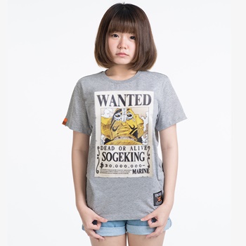 DOP-491-G-XS Tees OP WantedSogeking สีเทา 0 DOP-491-G-XS Tees OP WantedSogeking สีเทา 0