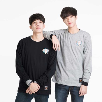 DOP-510-B-L เสื้อแขนยาว Onepiece SD Chopper Black 1 DOP-510-B-L เสื้อแขนยาว Onepiece SD Chopper Black 1