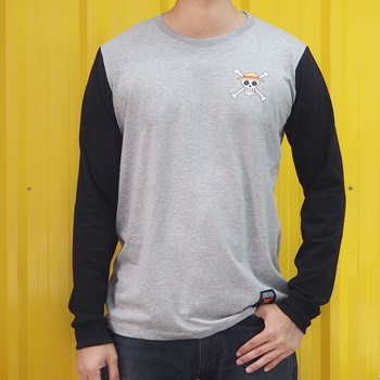 DOP-512-GB-L L-Sleeve OP Wante Luffy สีดำ DOP-512-GB-L L-Sleeve OP Wante Luffy สีดำ