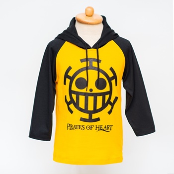 DOP-243-1-S : Hood เด็ก Law สีเหลืองแขนดำ DOP-243-1-S : Hood เด็ก Law สีเหลืองแขนดำ