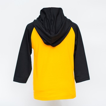 DOP-243-1-S : Hood เด็ก Law สีเหลืองแขนดำ 2 DOP-243-1-S : Hood เด็ก Law สีเหลืองแขนดำ 2