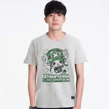 DOP-543-GY-XL T-Shirt Onepiece Chopper Grey สีเทา DOP-543-GY-XL T-Shirt Onepiece Chopper Grey สีเทา