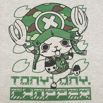 DOP-543-GY-XL T-Shirt Onepiece Chopper Grey สีเทา 0 DOP-543-GY-XL T-Shirt Onepiece Chopper Grey สีเทา 0
