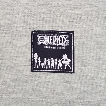 DOP-546-GY-S T-Shirt Oepiece Straw Hat Crew Grey สีเทา 1 DOP-546-GY-S T-Shirt Oepiece Straw Hat Crew Grey สีเทา 1
