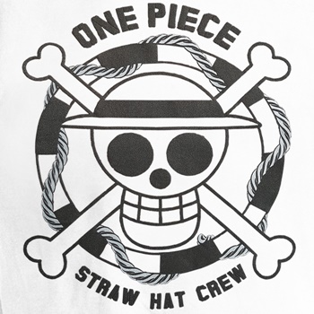 DOP-559-WH-XL T-Shirt Icon Luffy Gray สีขาว 1 DOP-559-WH-XL T-Shirt Icon Luffy Gray สีขาว 1