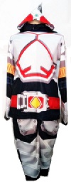 Masked Rider Blade : ชุดคอสตูมมาส์คไรเดอร์เบลดแขนยาว-ขายาว (แบบ2) Size L Masked Rider Blade : ชุดคอสตูมมาส์คไรเดอร์เบลดแขนยาว-ขายาว (แบบ2) Size L