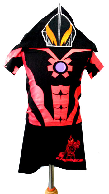 Ultraman zero : ชุดแฟนซีอุลตร้าแมนซีโร่ แขนสั้น-ขาสั้น สีดำ-แดง size S 0 Ultraman zero : ชุดแฟนซีอุลตร้าแมนซีโร่ แขนสั้น-ขาสั้น สีดำ-แดง size S 0