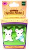 Sylvanian Families Toys : White Mouse Twins
