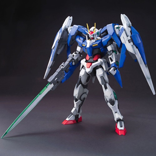 MG 1/100 : Gundam 00 Raiser GN-0000+GNR-010 0 MG 1/100 : Gundam 00 Raiser GN-0000+GNR-010 0