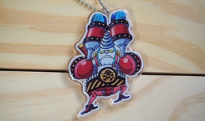Onepiece : Keychain Acrylic NW1 : Franky Onepiece : Keychain Acrylic NW1 : Franky