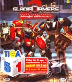 VCD : GLADIFORMERS 2 : ศึกจักรกลผู้กล้า ผ่ามิติจักรวาล 2 VCD : GLADIFORMERS 2 : ศึกจักรกลผู้กล้า ผ่ามิติจักรวาล 2