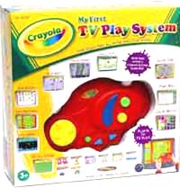 Electronics Game : Crayola My First TV Play System 30